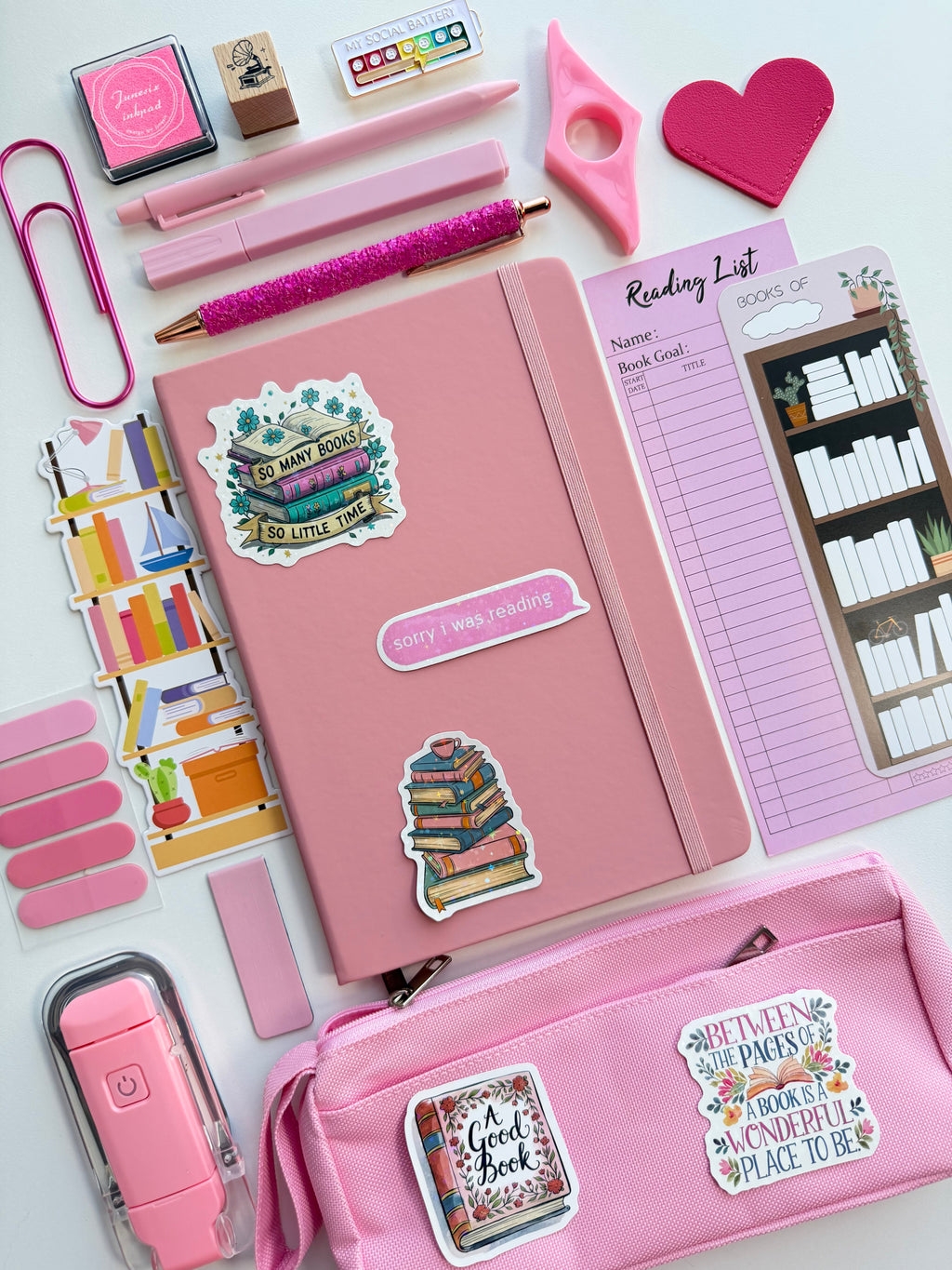 Pink Bookish Bundle - Image #0