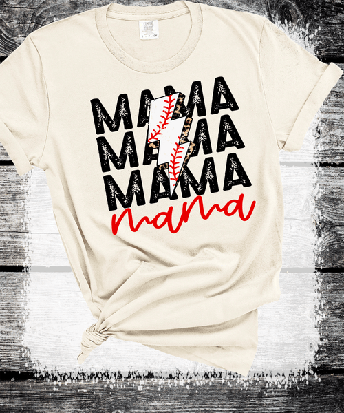 Baseball Mom LIghtning Bolt, Baseball Mom Shirt, Baseball Shirt For Women, Sports Mom Shirt, Mothers Day Gift, Family Baseball Shirt, Baseball Lover