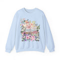 Floral Bookish Sweatshirt - Image #0